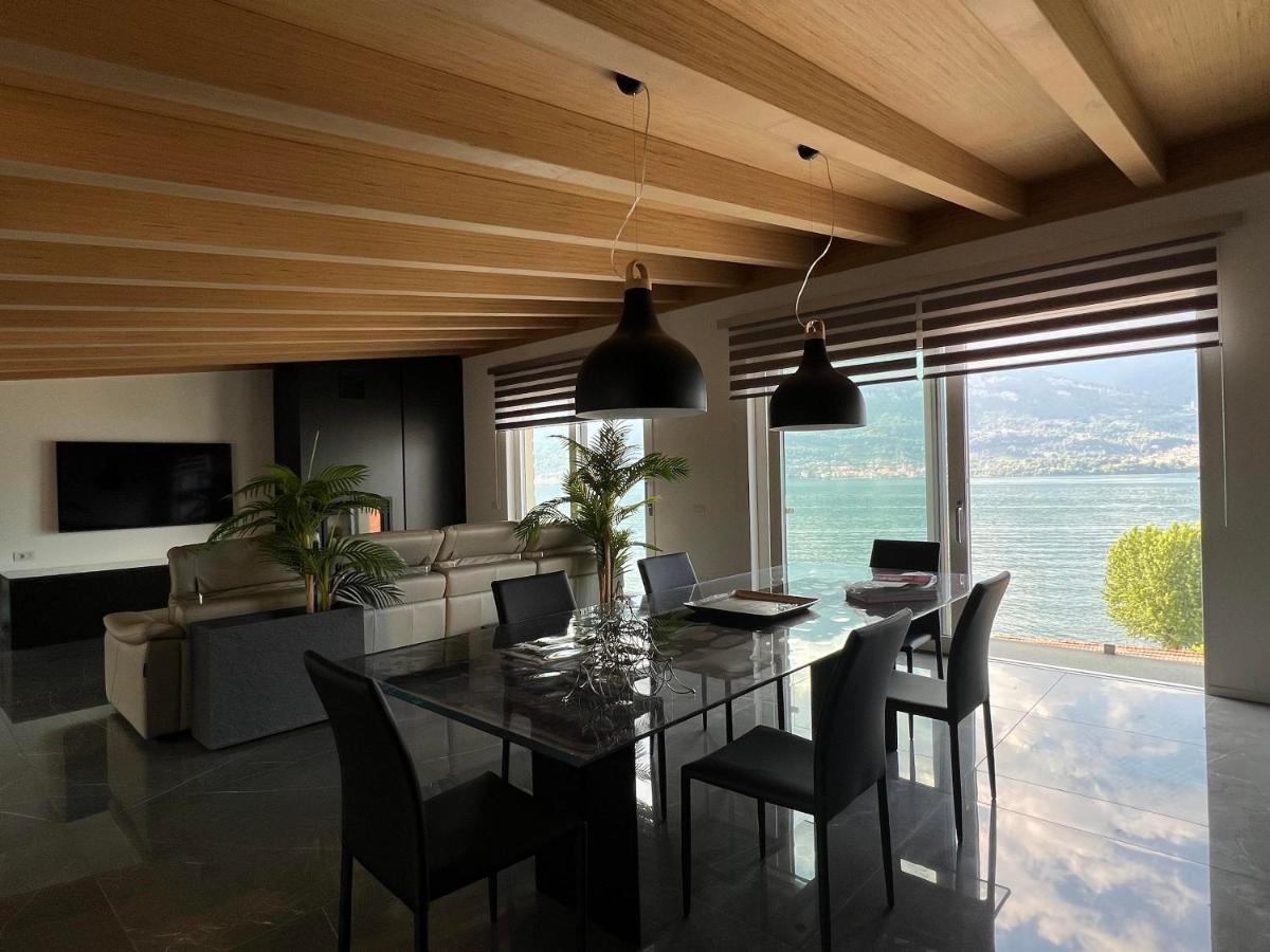 Luxury Lakefront Penthouse Lezzeno Exterior foto