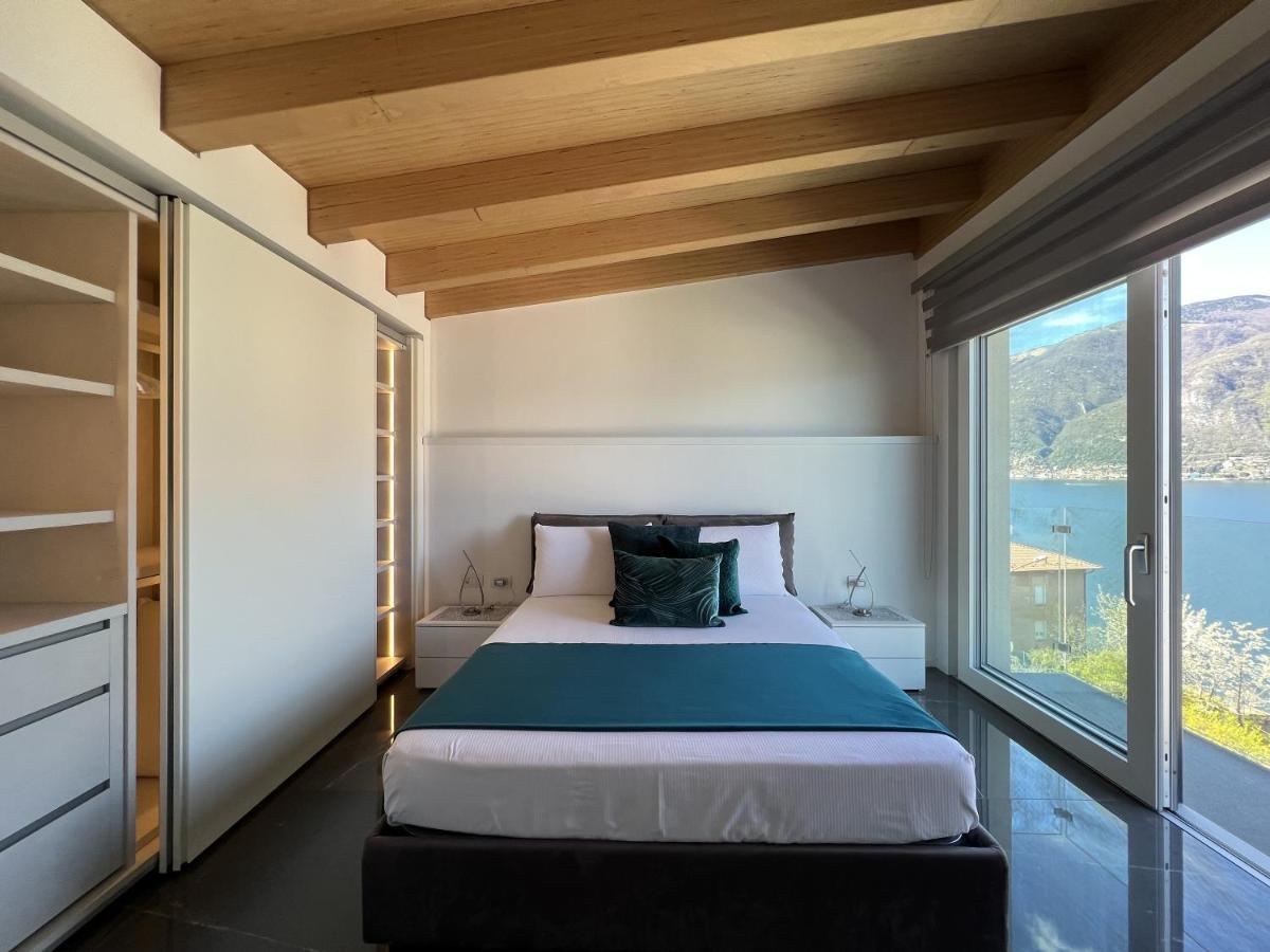 Luxury Lakefront Penthouse Lezzeno Exterior foto